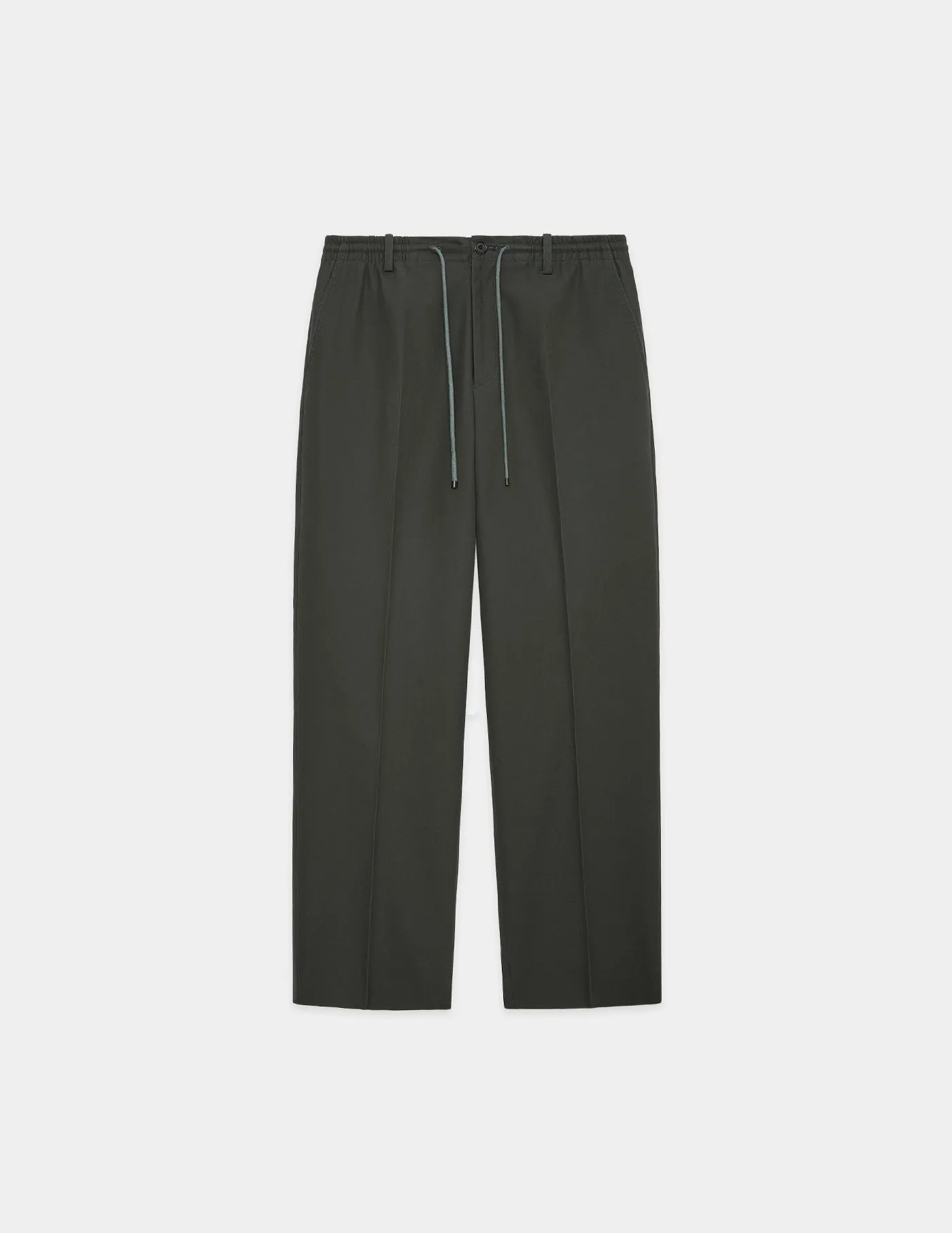A23C-02PT02C ORGANIC COTTON GABARDINE FLAT FRONT EASY TROUSERS
