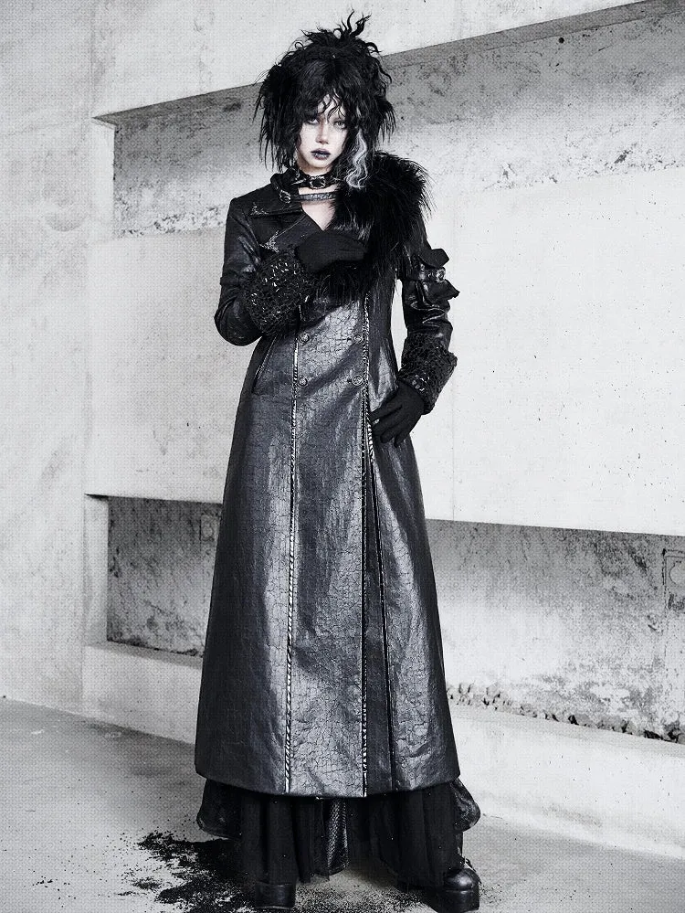 Black Fanx Fur Shawl