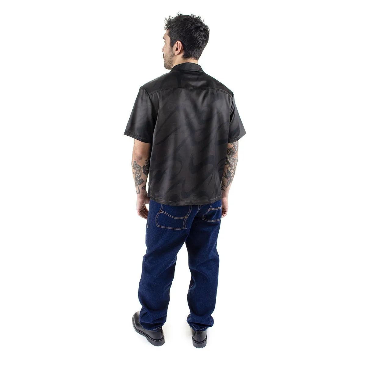 Chilling Satin Shirt