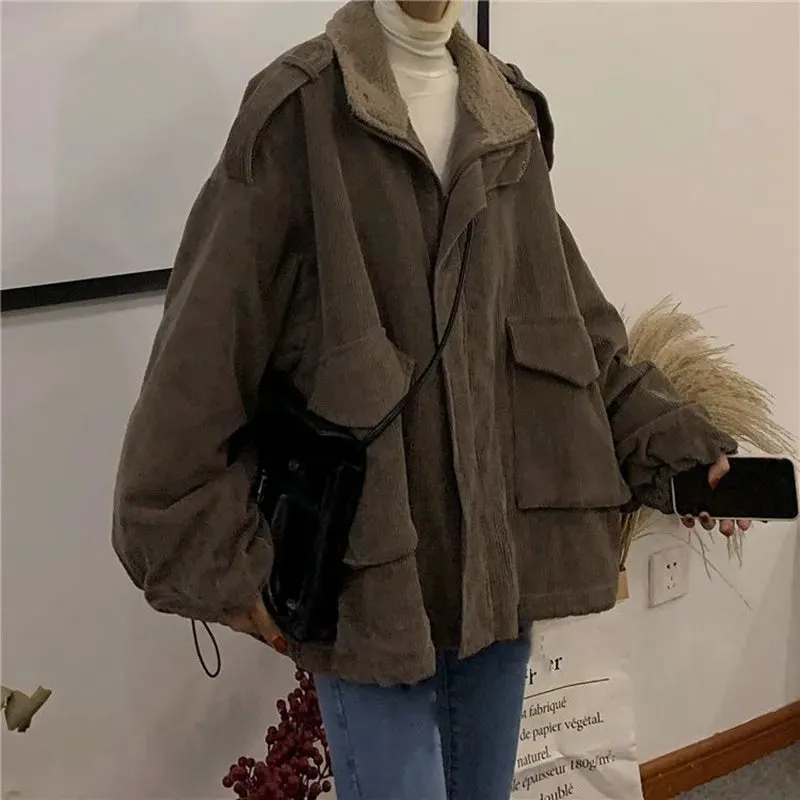 Harajuku Harmony Retro Warmth Coat