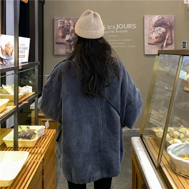 Harajuku Harmony Retro Warmth Coat