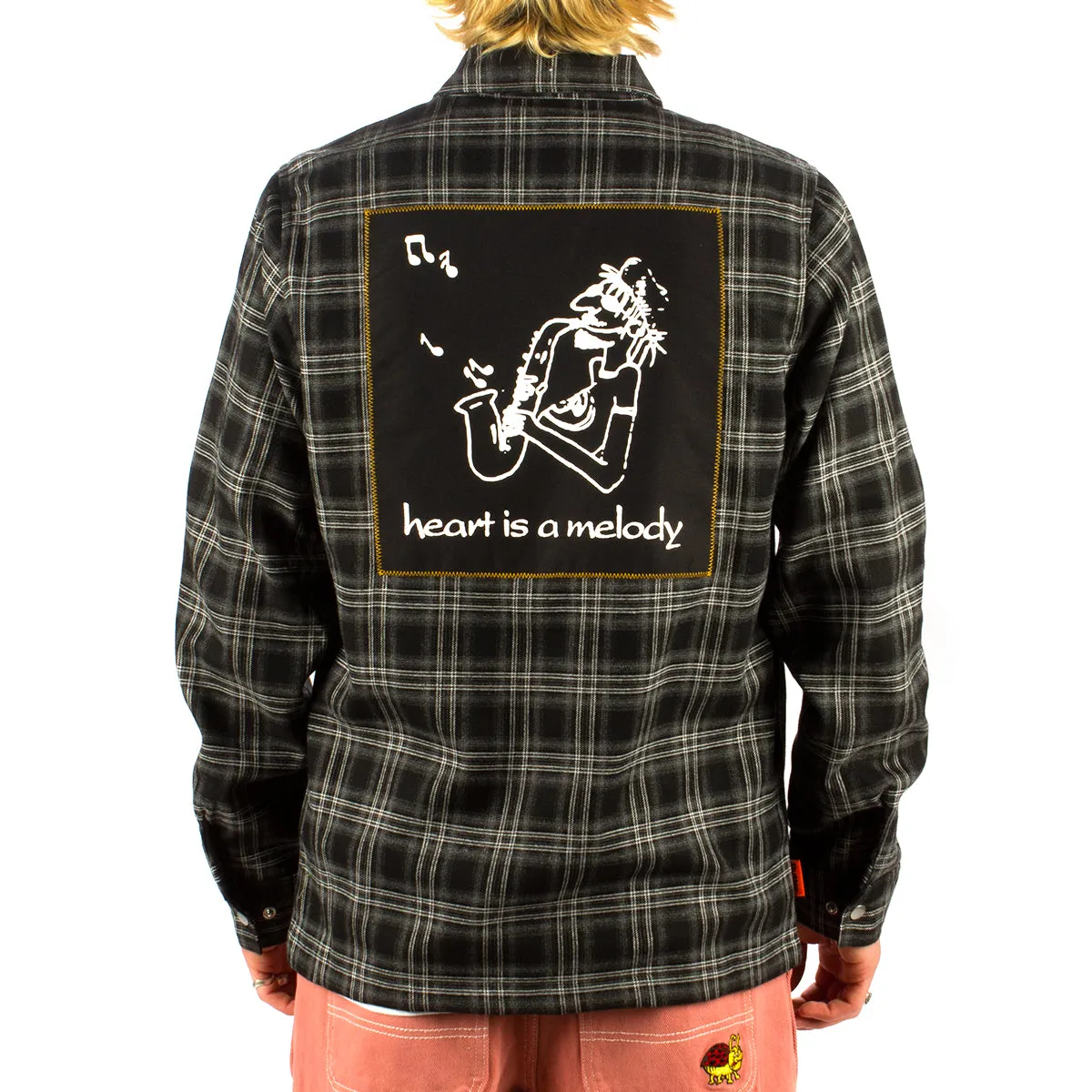 Melody Plaid Zip Overshirt