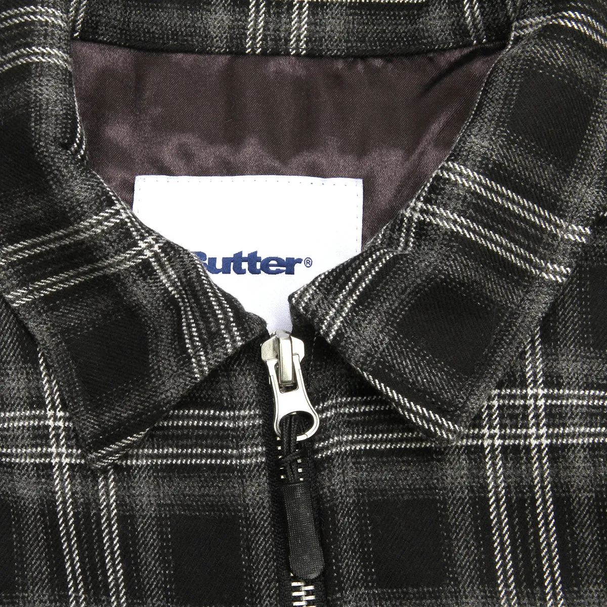 Melody Plaid Zip Overshirt