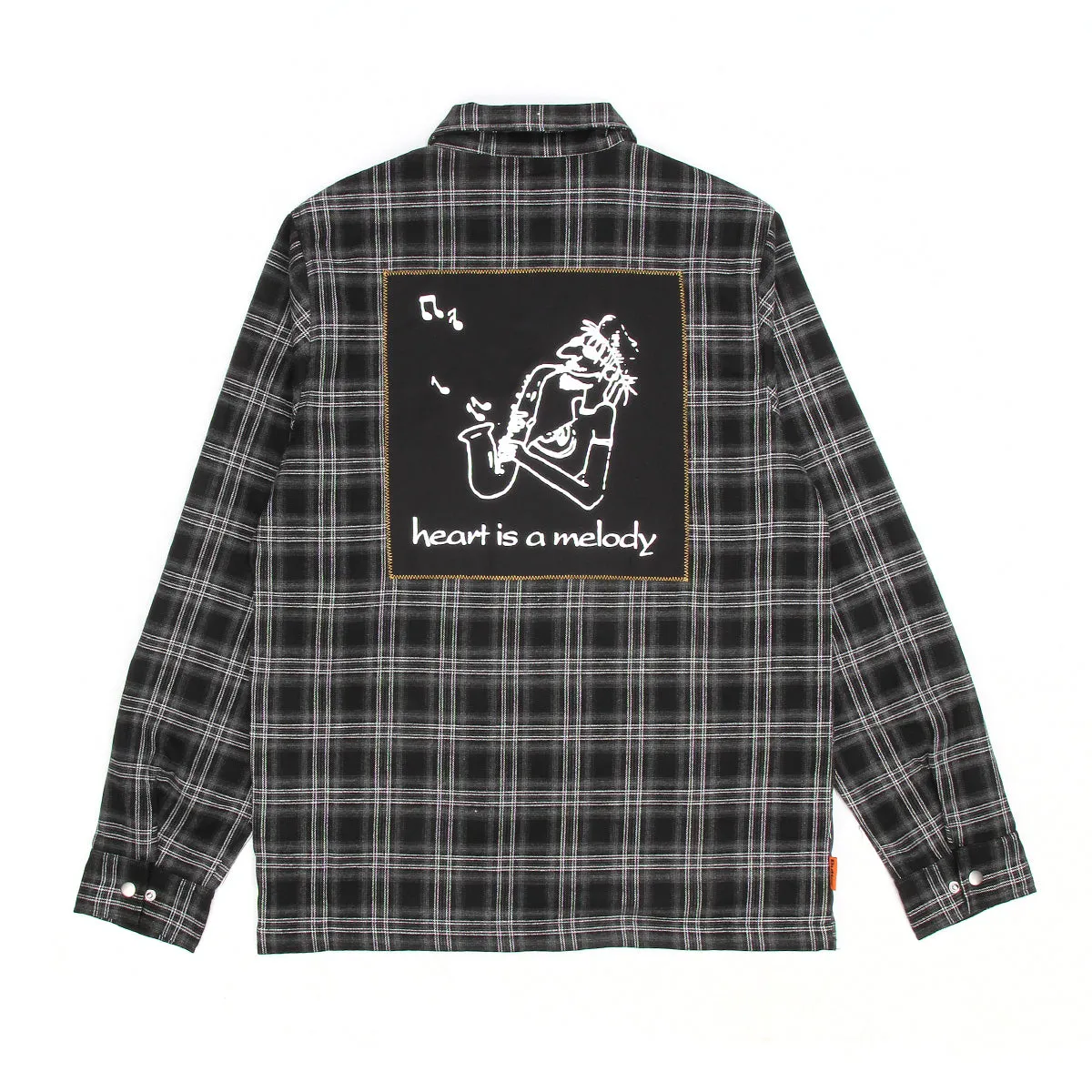 Melody Plaid Zip Overshirt