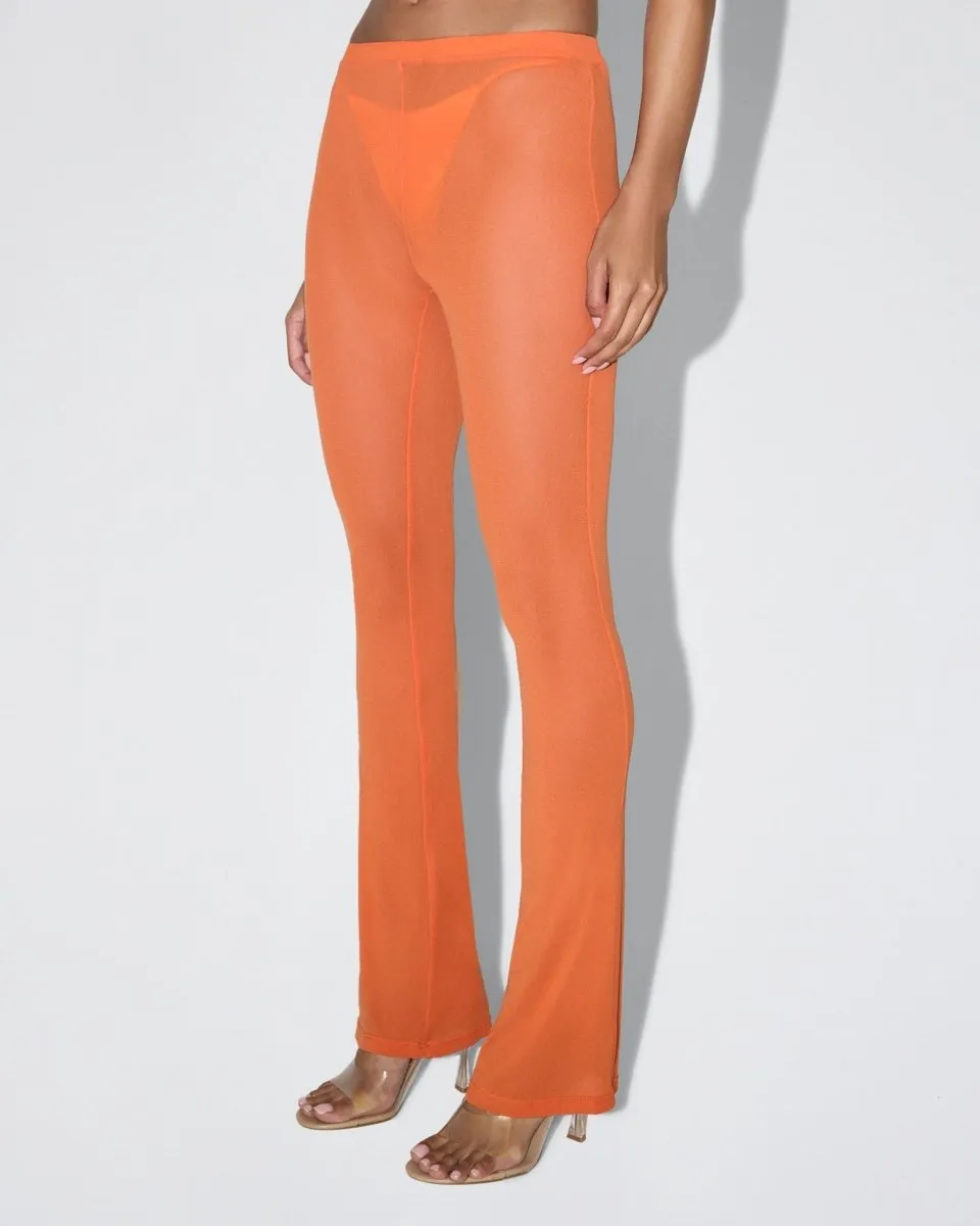 Mesh Low Rise Pant | Sunset