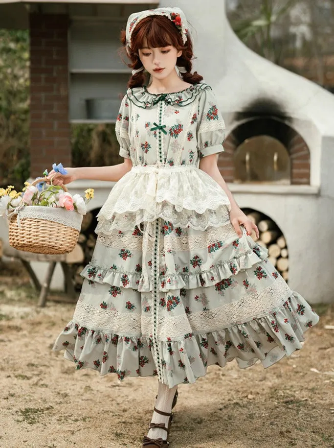 Multi Shawl Reservations Lolita Frilled   Wear Top