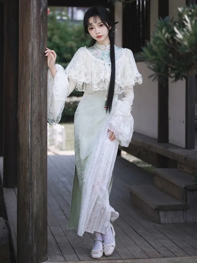 Multi Shawl Reservations Lolita Frilled   Wear Top