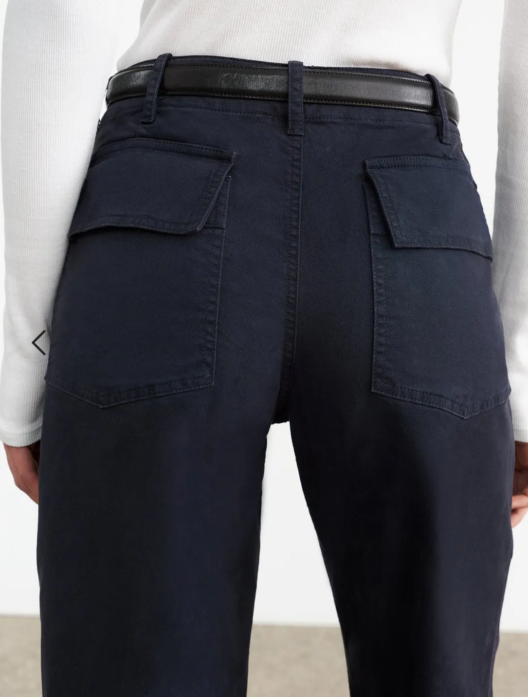 NILI LOTAN Leon Boy Pant in Midnight