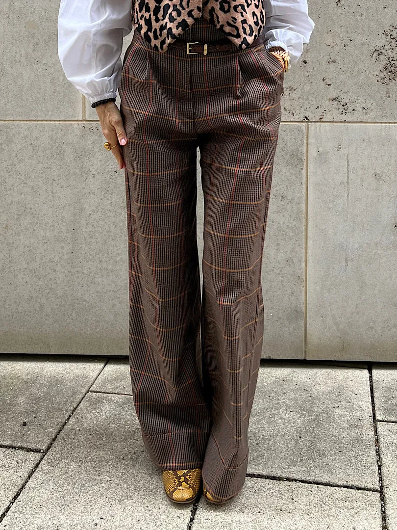 PANTS ALDA "CHECKS"