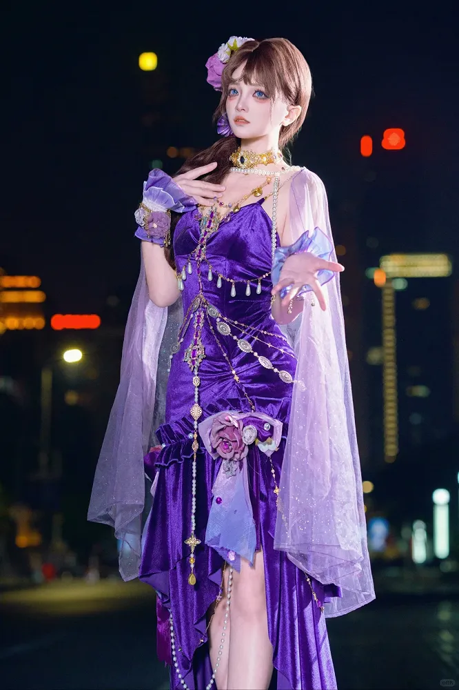Purple Shawl