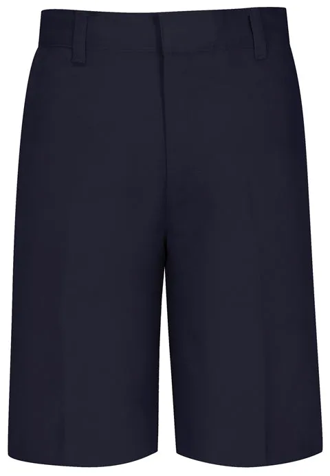 REDEEMER BOYS ADJ. WAIST FLAT FRONT SHORT #5236