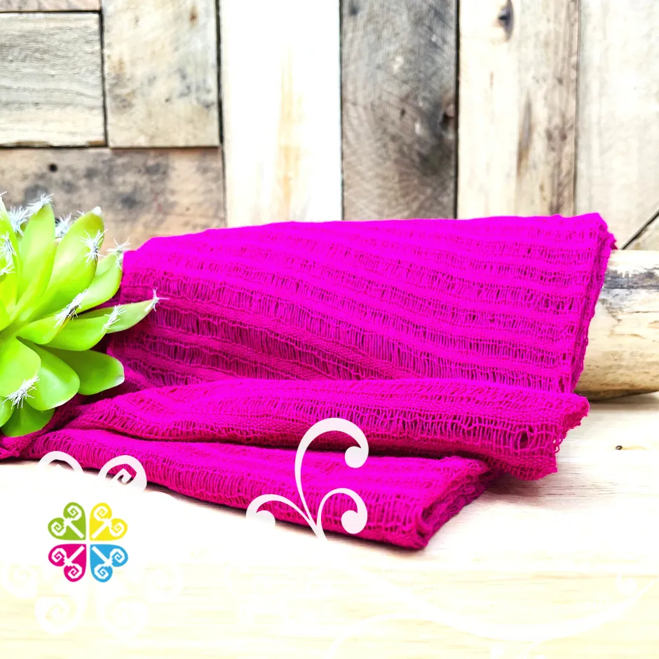Small Pedal Loom scarf