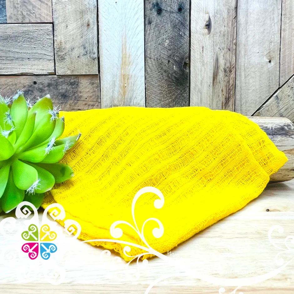 Small Pedal Loom scarf