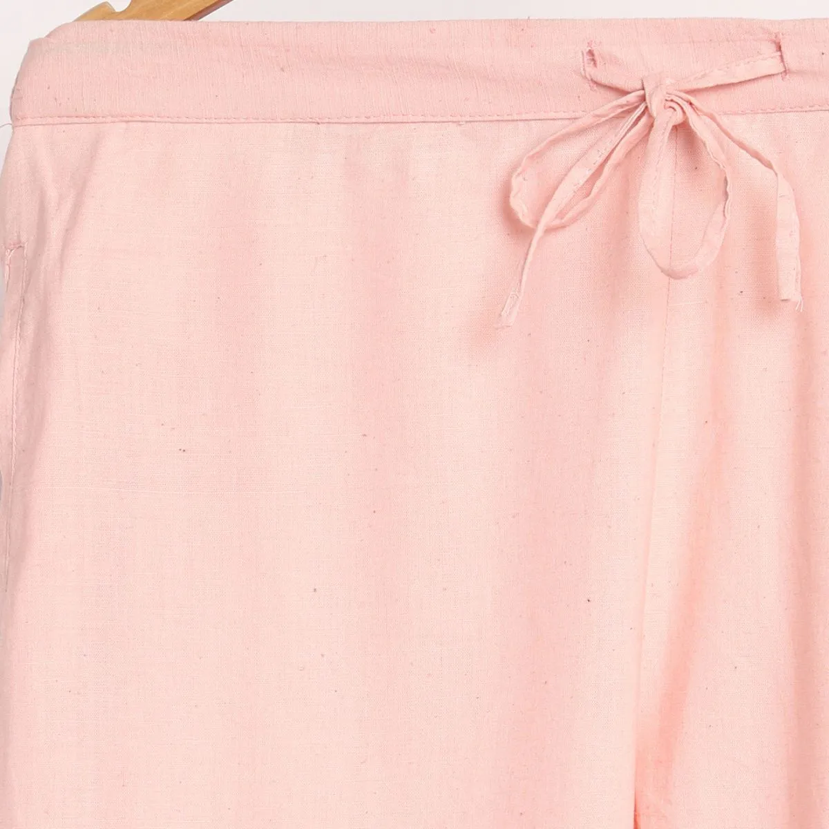 Women's Everyday Cotton Pants | Lightweight & Comfort Fit | Pastel Pink